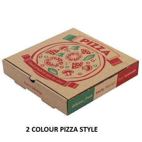 Colour Pizza Box